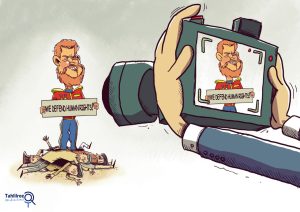 کاریکاتور حقوق بشر غربی