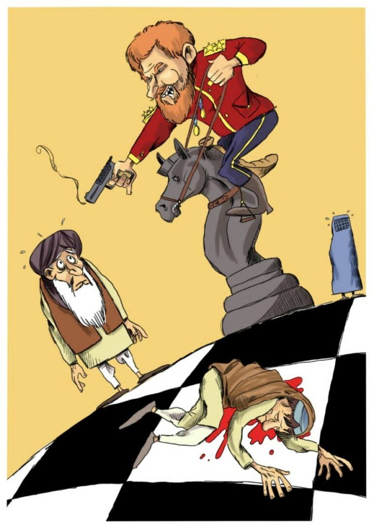 War crimes in Afghanistan Cartoon