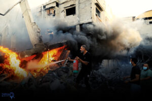 اهداف و جنایت های ما فوق تصور انسانی اسرائیل؛ صحنه ­های آخر الزمانی در غزه _ فلسطین
