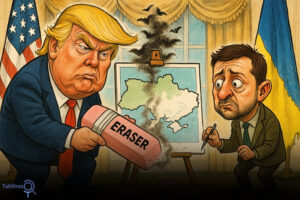 Trump’s plea to Ukraine for peace: Give your land to the enemy!