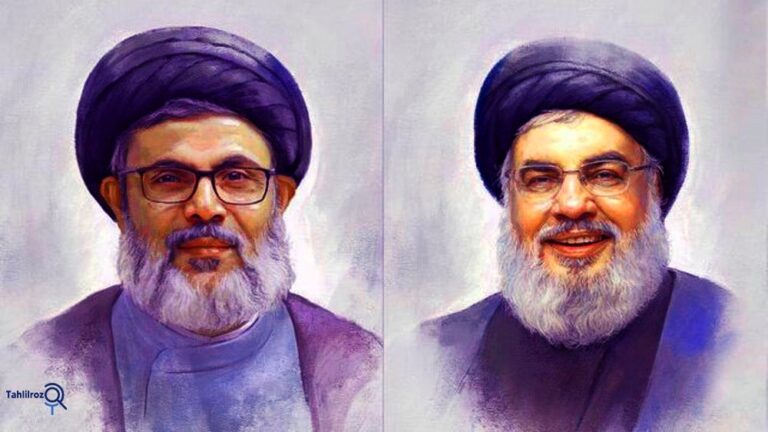 Hassan Nasrallah and Hashem Safieddine