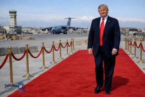 فرش سرخ برای امریکا در پایگاه بگرام