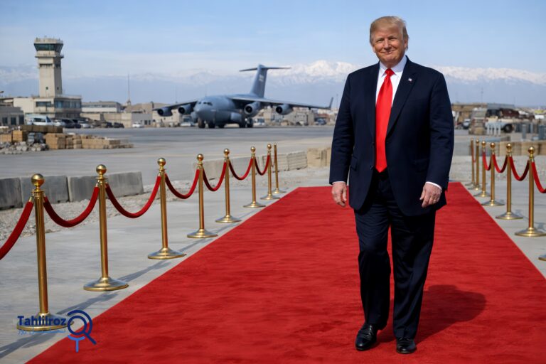 امریکا در پایگاه بگرام