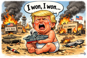 Donald trump won the war