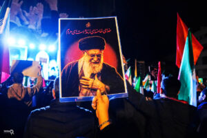 تشییع پیکر شهید آیت‌الله خامنه‌ای