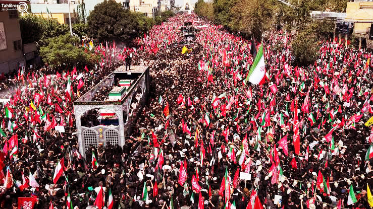 تشییع شهید آیت‌الله خامنه‌ای