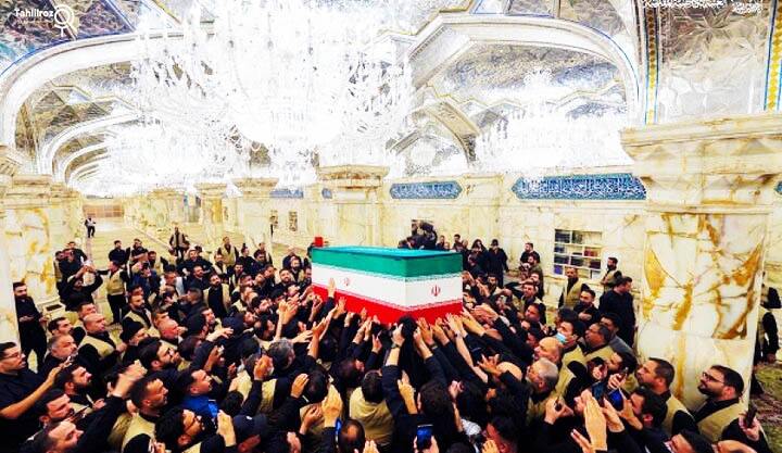تشییع پیکر شهید خامنه‌ ای