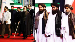 حضور همزمان طالبان و مخالفان در مراسم تشییع رهبر شهید؛ پیامهای یک رویداد کمسابقه برای افغانستان