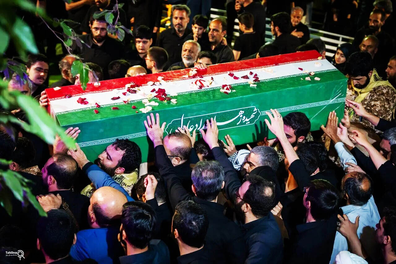 مراسم تشییع پیکر شهید آیت الله خامنه ای